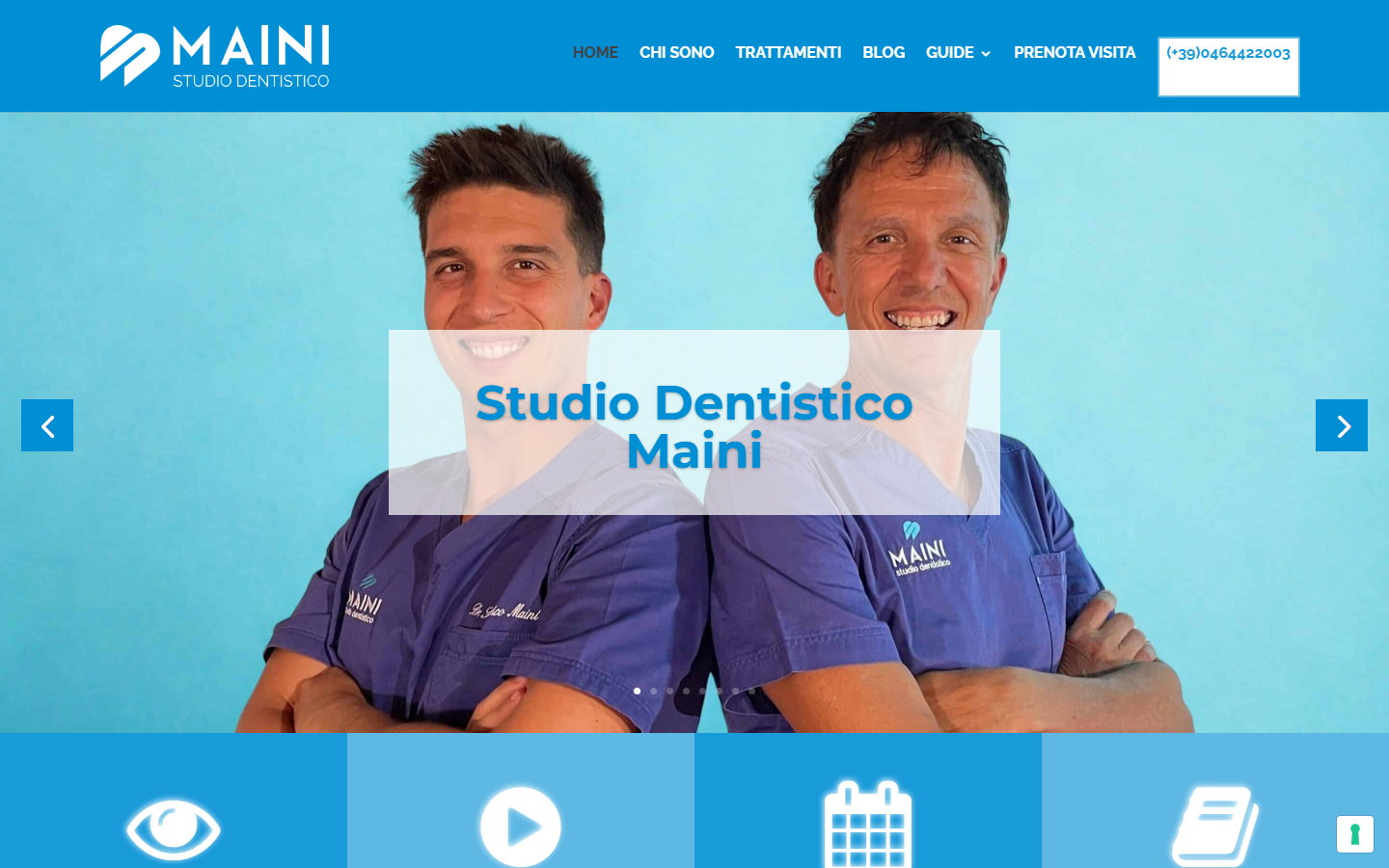 Sito Studio Dentistico Maini